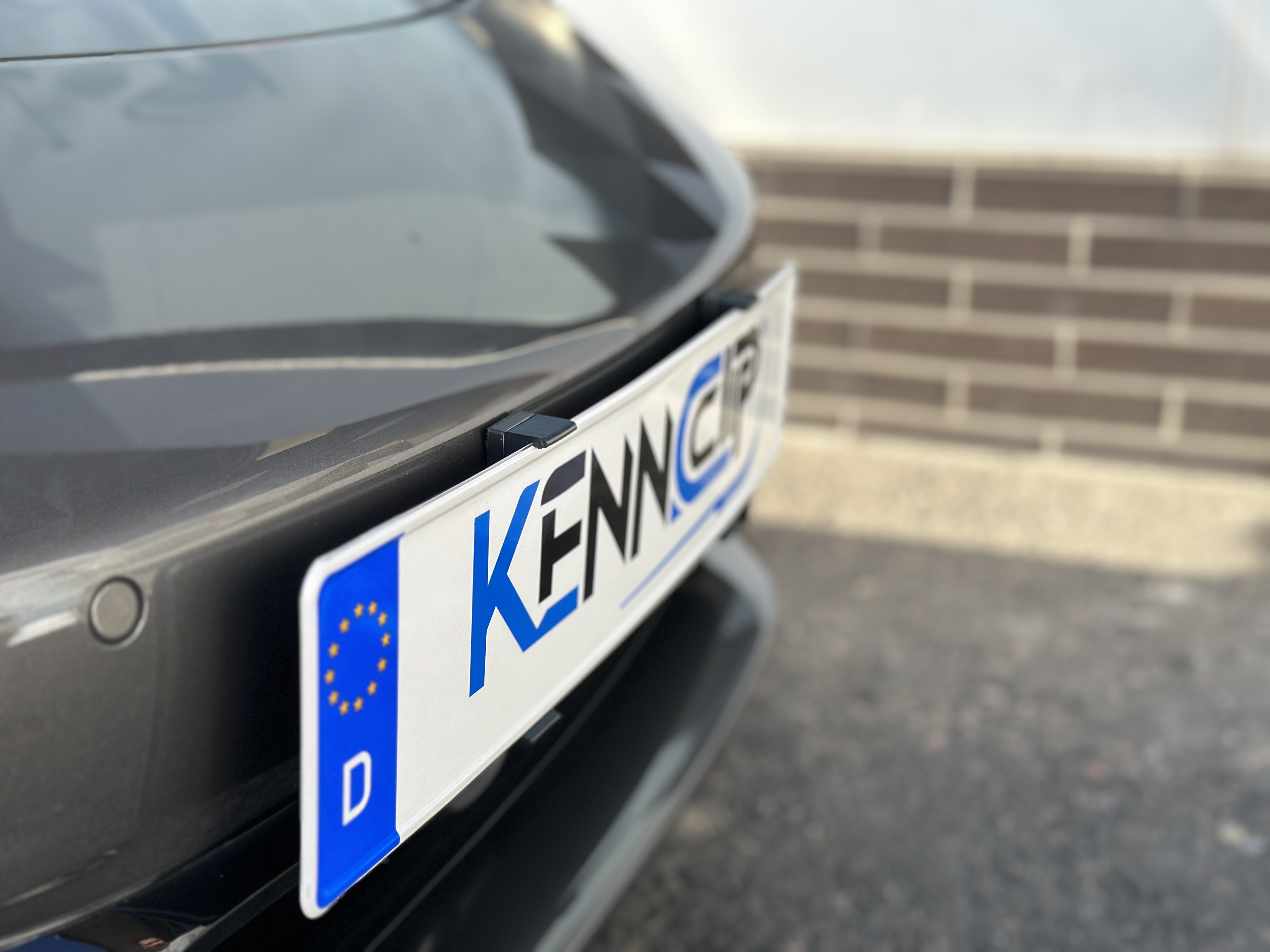 Porsche 718 Kennzeichen Adapter
